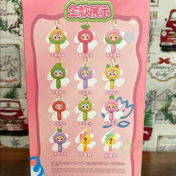 Baby Three Comb Your Hair Set - Pink and Green - Picture 2 of 3